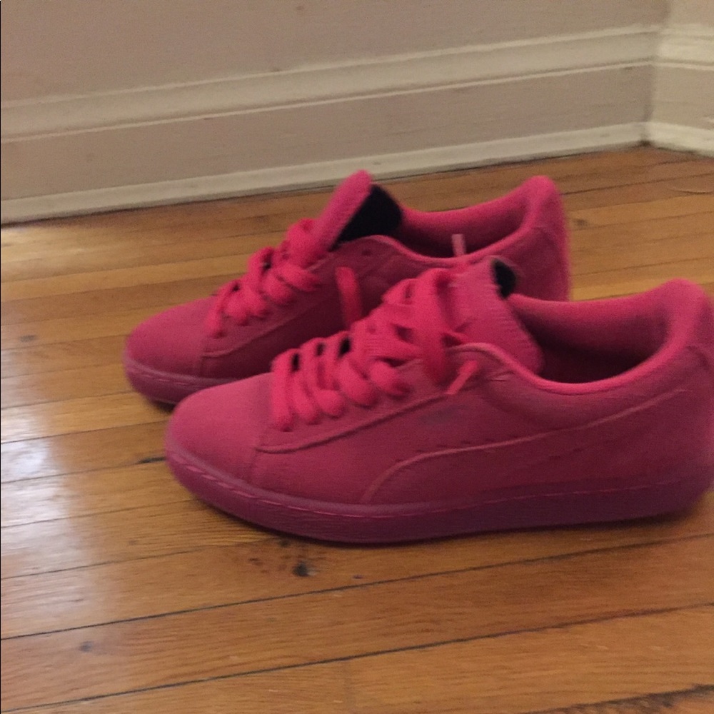 Pink Puma size 7 - Picture 2 of 3